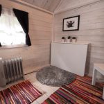 Tisch eingeklappt Holzspielhaus Tom